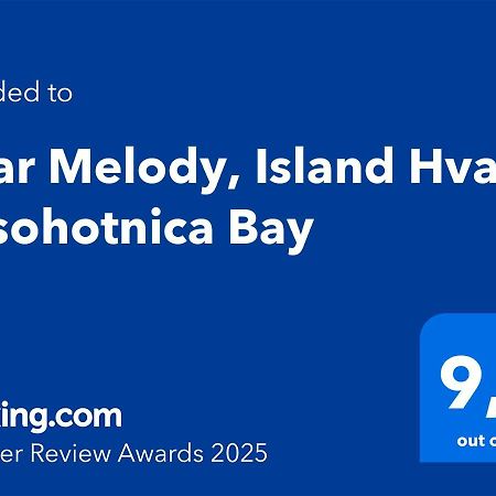 Hvar Melody, Island Hvar, Rosohotnica Bay Basina Exteriér fotografie